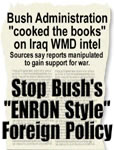 Stop Bush's "Enron Style" Foreign Policy