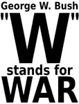 W stands for War